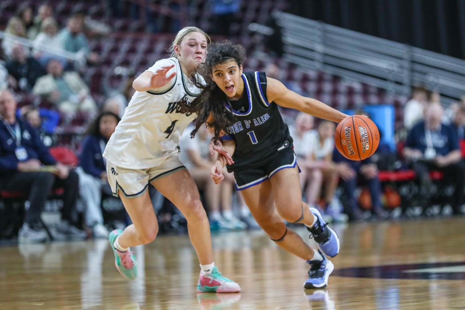 Coeur d'Alene lake city idaho girls basketball state championship 2024 Orr17